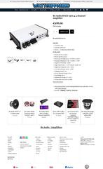 B2 Audio RAGE 2300.4 4 kanaals versterker, ., Nieuw, Ophalen of Verzenden, Plantevej 35, 2870 Dyssegaard, Denmark