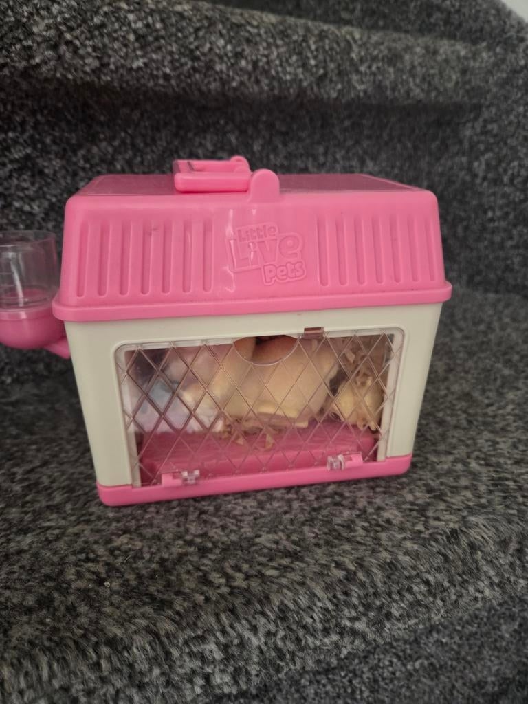 Little Live Pets dierenkooitje met accessoires, Ophalen, Gebruikt