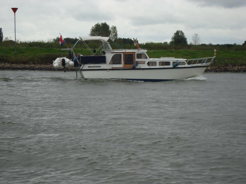 Merwede kruiser lgt 10.50 mtr Br 3.25 mtr diep 1 mtr, Ophalen, Gebruikt, Staal, Diesel