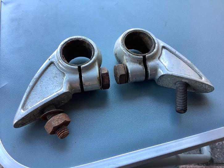 DKW stuurbeugelklemmen - Nu van €110,- voor €80,-, Fietsen en Brommers, Brommeronderdelen | Oldtimers, Gebruikt, Overige merken