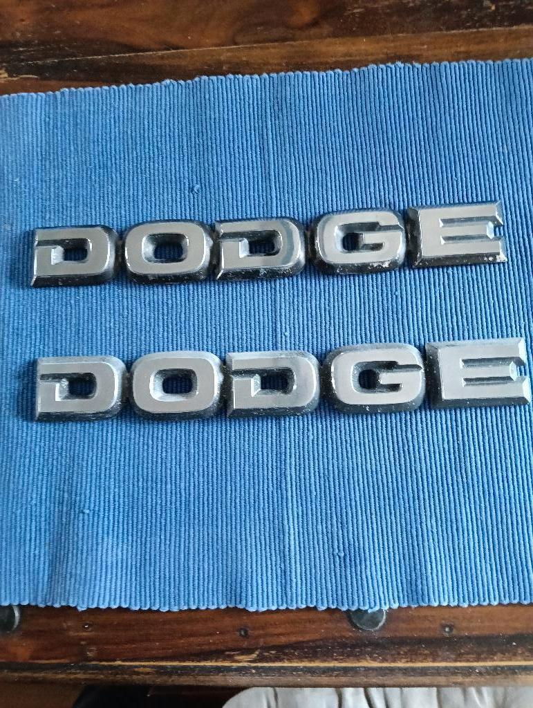 Dodge emblemen, Ophalen of Verzenden, Gebruikt, Dodge, Spatbord