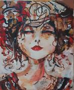 Abstract Vrouw  60-50cm, Ophalen of Verzenden