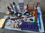 Speeltjes, fluit, vergrootglas, houten speelblokjes, puzzels, Ophalen, Zo goed als nieuw