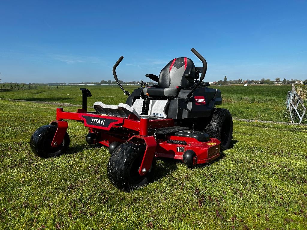 Toro Titan MyRIDE zero-turn zitmaaier – 24,5 PK (708cc), Gebruikt, Toro, Ophalen of Verzenden, 120 cm of meer