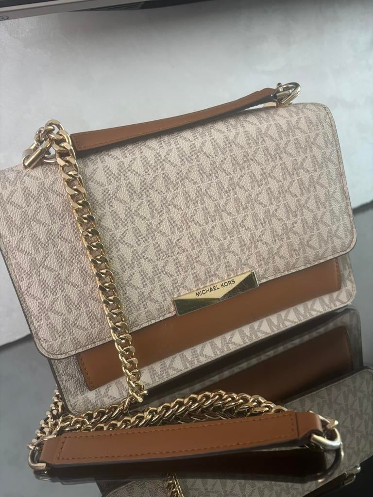 Michael kors tas, Ophalen of Verzenden, Zo goed als nieuw, Zwart, Schoudertasje