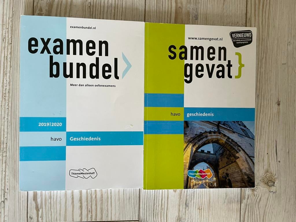 Examenbundel en samengevat geschiedenis 2019/2020, Boeken, Schoolboeken, Ophalen of Verzenden, Zo goed als nieuw, VWO, Geschiedenis