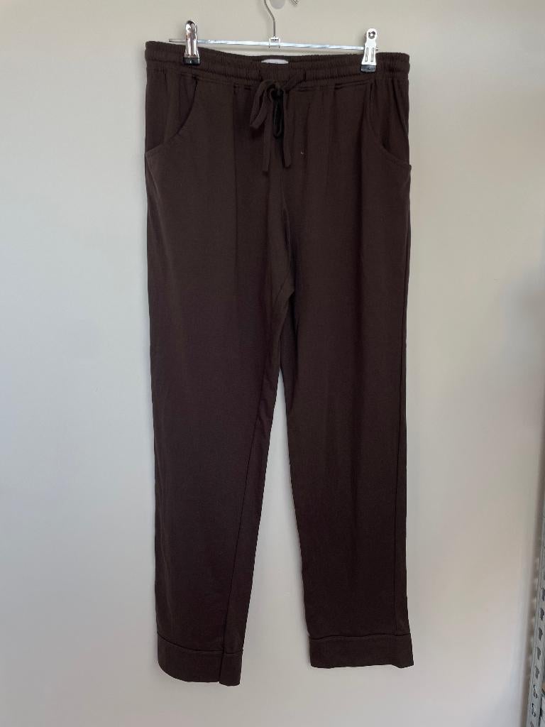 Van Laack broek maat M bruin jogger rechte pijp, Bruin, Van Laack, Ophalen of Verzenden, Zo goed als nieuw