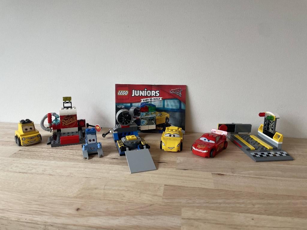 Lego Juniors 10730, 10731 & 10732 Cars, Ophalen of Verzenden, Zo goed als nieuw, Complete set, Lego