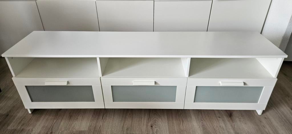 Ikea BRIMNES Tv-meubel 180x41x53 cm, Huis en Inrichting, Kasten | Televisiemeubels, Ophalen, Gebruikt