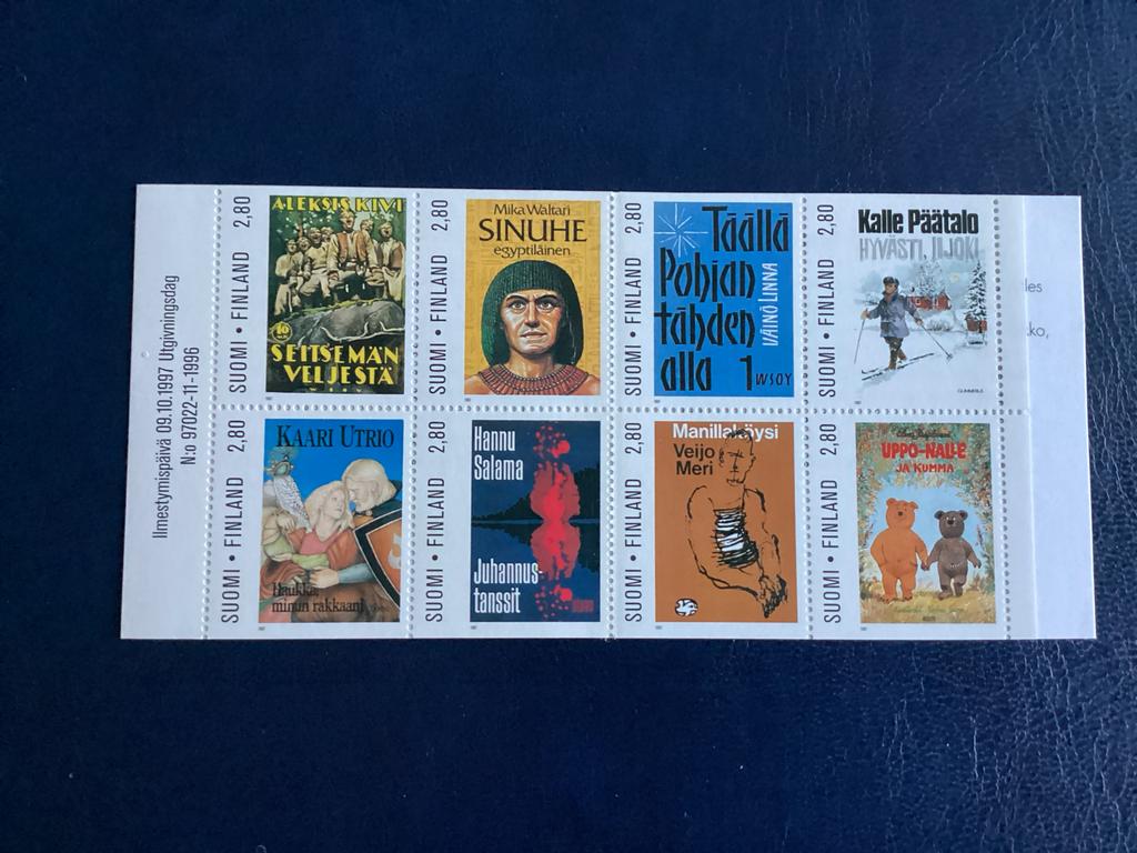 Finse postzegels: Literaire klassiekers (1997), Postzegels en Munten, Postzegels | Thematische zegels, Ophalen of Verzenden, Postfris
