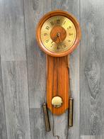 Houten Warmink wandklok, Ophalen, Zo goed als nieuw, Wandklok