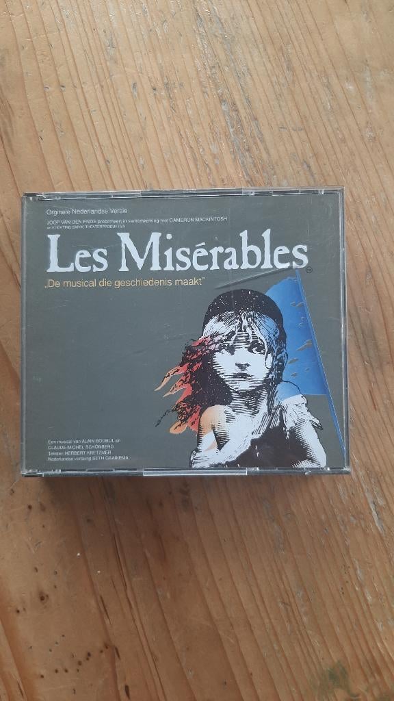 CD Les Misérables. Nederlands 1991, Verzenden, Zo goed als nieuw
