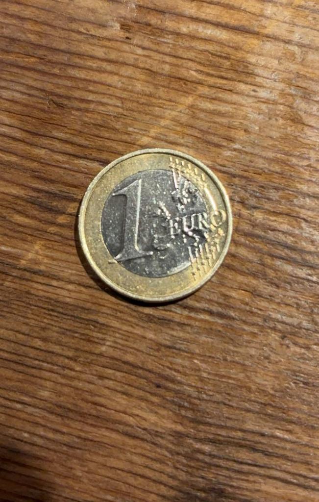 Zeldzame eypo 1 euro munt met een uil., Ophalen of Verzenden, 1 euro, Losse munt