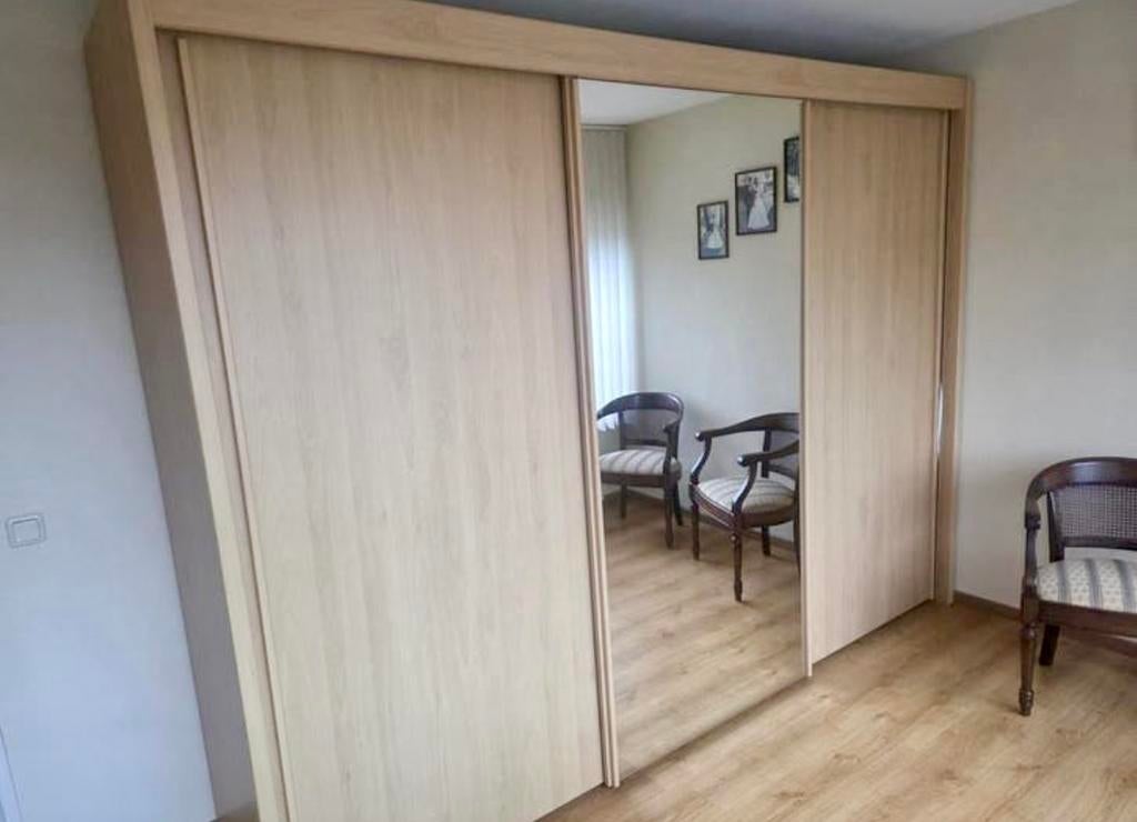 Kledingkast, Huis en Inrichting, Kasten | Kledingkasten, Ophalen, Gebruikt, 50 tot 75 cm, 200 cm of meer