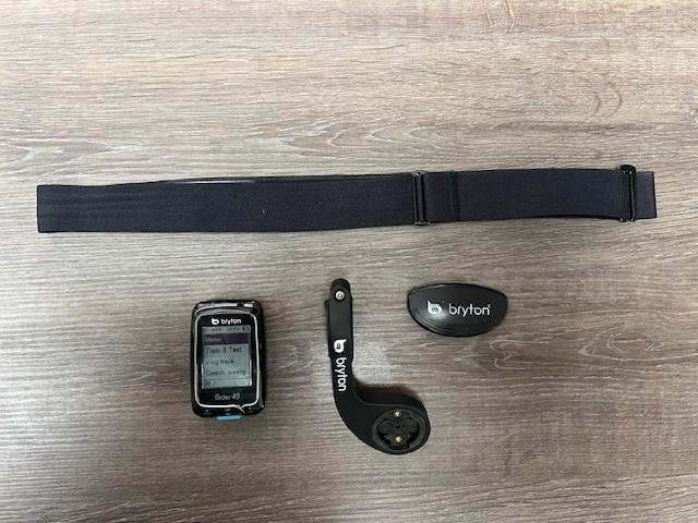 Bryton fietscomputer Rider 40, Fietsen en Brommers, Fietsaccessoires | Fietscomputers, Gebruikt, Draadloos, GPS, Hartslagsensor