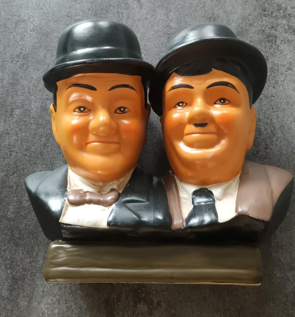 Laurel en Hardy beeldjes 6 stuks, Verzamelen, Beelden en Beeldjes, Ophalen of Verzenden, Zo goed als nieuw