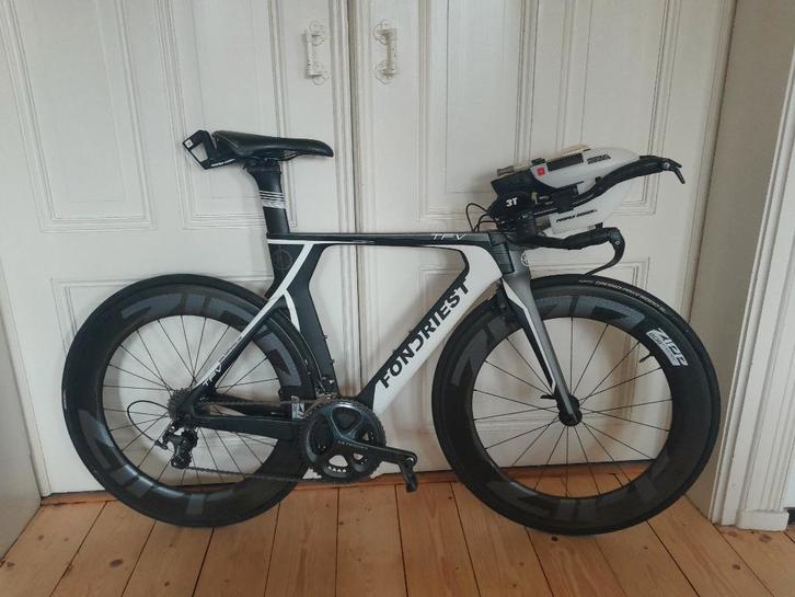 Tijdritfiets, Fietsen en Brommers, Fietsen | Racefietsen, Gebruikt, Overige merken, 10 tot 15 versnellingen, Overige maten, Carbon
