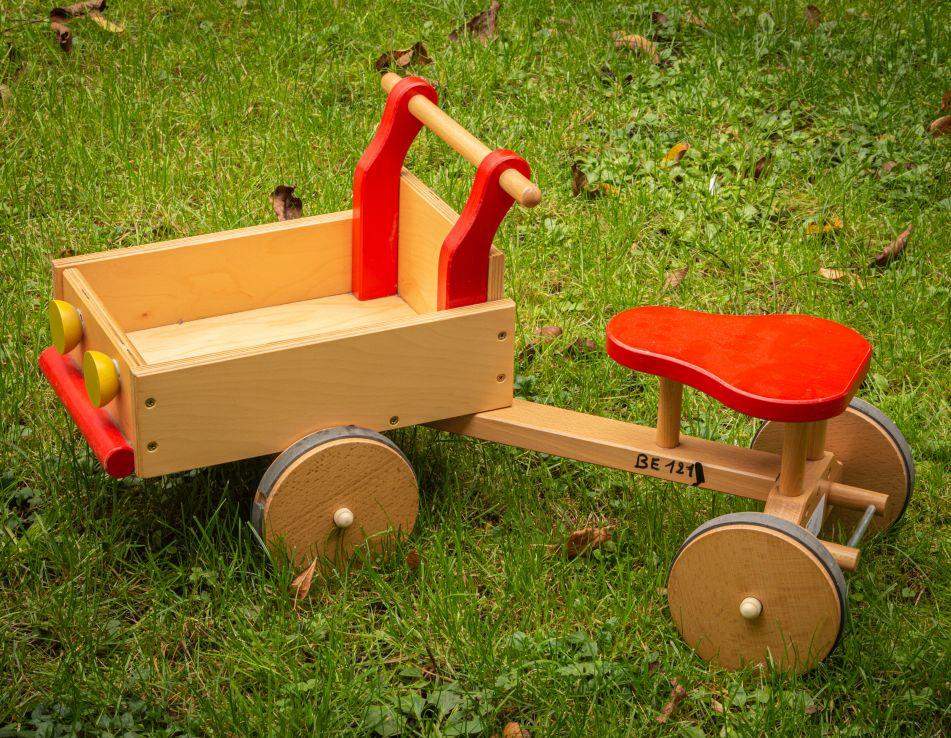 Bakfiets / loopfiets JANBIBEJAN, Ophalen, Zo goed als nieuw, Loopfiets