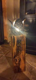 Zuil met keramiek lamp, Ophalen of Verzenden, Gebruikt