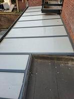 Serredak aluminium met matte kunststof platen en verlichting, Tuin en Terras, Overkappingen, Ophalen, Gebruikt, Serre