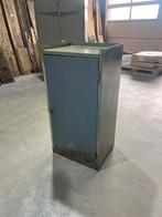 Stalen machinekastje, Ophalen, Gebruikt