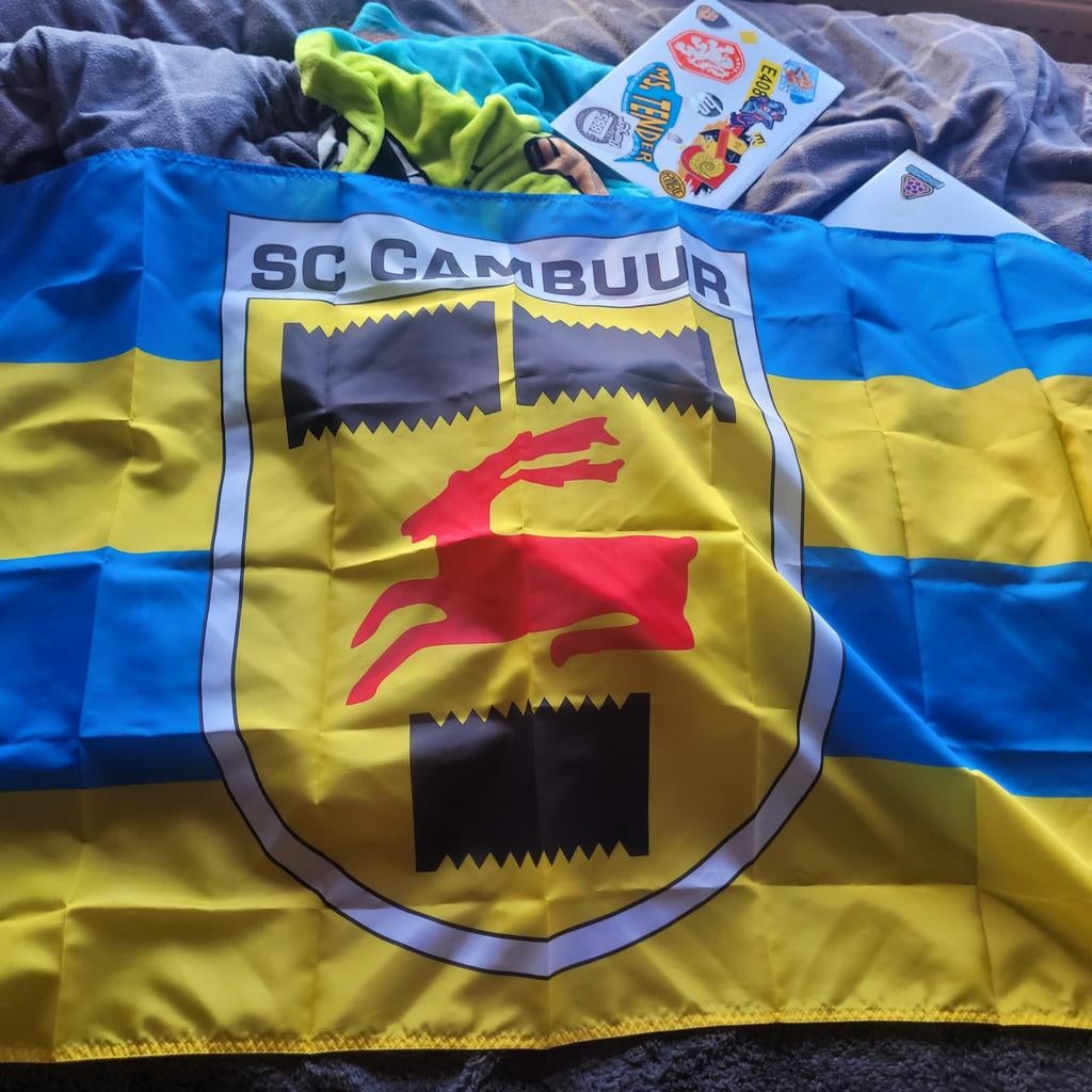 Cambuur vlag, Ophalen, Nieuw