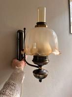 Klassieke Wandlamp, Huis en Inrichting, Lampen | Wandlampen, Ophalen, Gebruikt, Glas