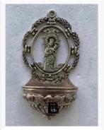 Heel oud Antiek wijwater bakje, 10 x 5 cm, Ophalen of Verzenden