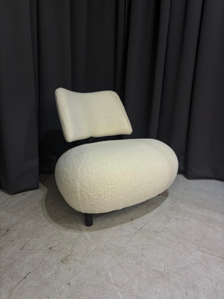 Pallone fauteuil in Nieuw wol boucle, Ophalen, Leolux, Overige kleuren, .