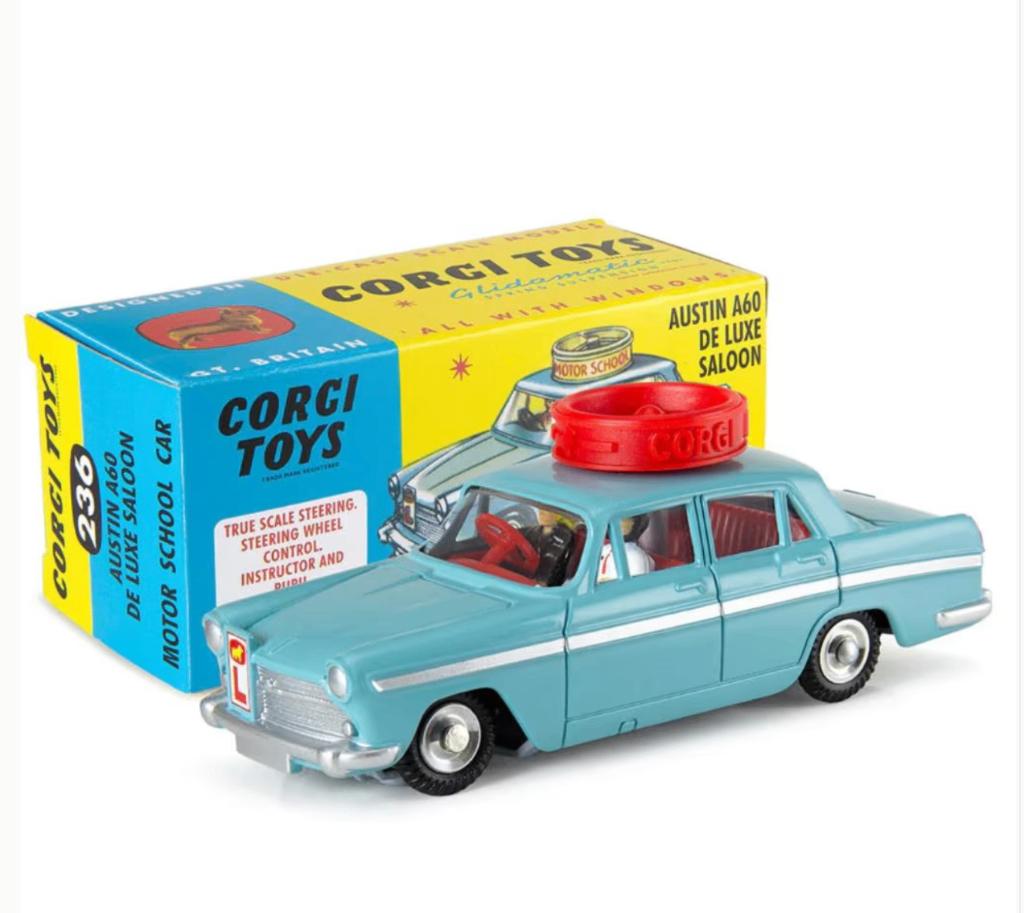 Austin A60 Luxe Saloon Motor School CORGI NEW 1/47 ref 236