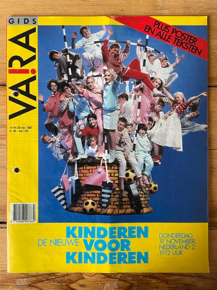 Vara Gids 1987: Tovenaar van Oz & Kinderen voor Kinderen, Boeken, Tijdschriften en Kranten, Gelezen, Muziek, Film of Tv, Ophalen of Verzenden