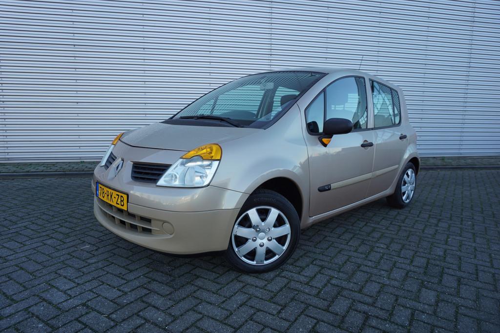 Renault Modus 1.2-16V Campus Elektr. ramen / Trekhaak / NAP, Voorwielaandrijving, Stof, Gebruikt, 4 cilinders