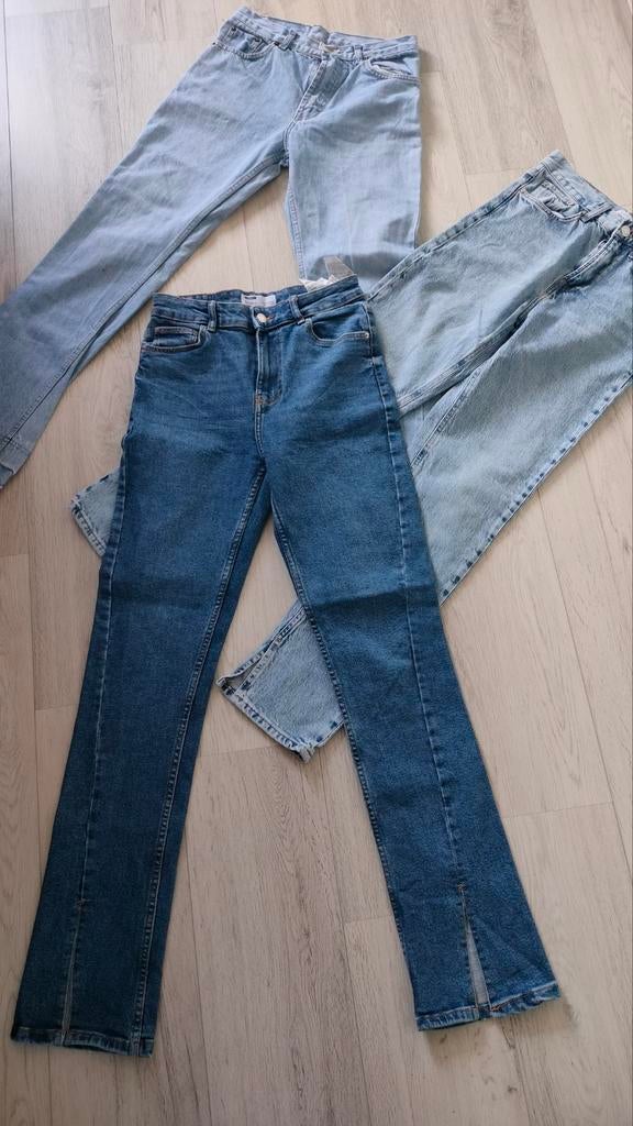 Spijkerbroeken pakket jeans mt xs w27/L32, Ophalen of Verzenden, Zo goed als nieuw, Blauw, W27 (confectie 34) of kleiner