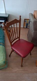 Te koop 2 vintage eetkamerstoelen, Ophalen