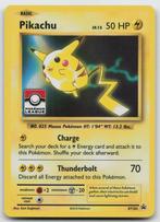Pikachu - (pokemon league) promo championship kaart xy202, Ophalen of Verzenden, Zo goed als nieuw, Losse kaart, Foil