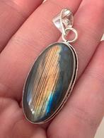 Labradoriet hanger, Zwanensingel 239, Nieuw, Steen of Mineraal, Opallove