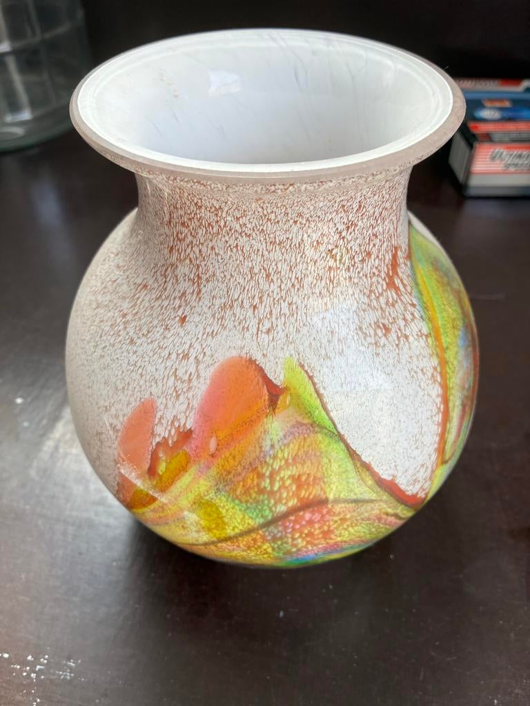 Joska Bodenmais Glazen Vaas - Kleurrijk Design, Antiek en Kunst, Ophalen