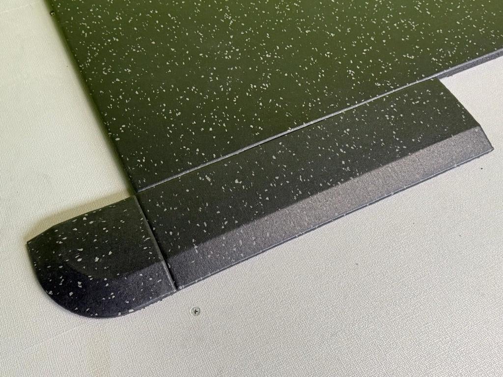 Rubber EPDM sportvloer UltraFit 100x100 grey flakes fitness, Sport en Fitness, Fitnessmaterialen, Nieuw, Overige typen, Ophalen of Verzenden