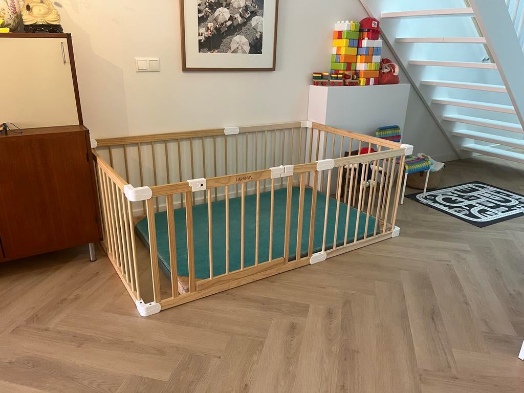 Ladanas Grondbox, perfecte staat - Veilig, ruim speelplezier, Kinderen en Baby's, Boxen, Ophalen, Zo goed als nieuw, Overige vormen