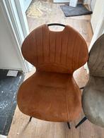 Twee stoelen, bruin en grijs, Gebruikt, Twee, Overige kleuren, Ophalen of Verzenden