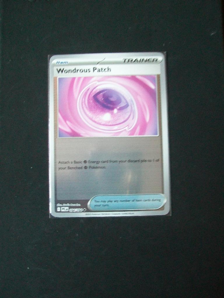 9086. Nieuwe Pokemon Kaart WONDROUS PATCH Holofoil (094/094), Verzenden, Nieuw, Losse kaart, Foil