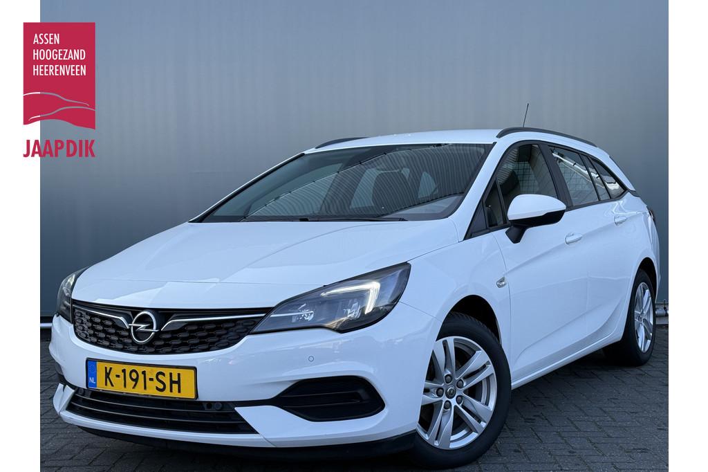 Opel Astra Sports Tourer BWJ 2021 1.2 111 PK Edition TREKHAA, Voorwielaandrijving, Gebruikt, 1199 cc, Met garantie (alle)