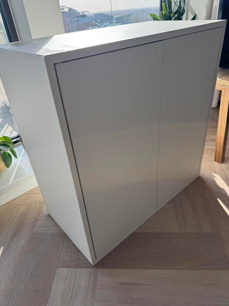 Wit IKEA kastje, Huis en Inrichting, Kasten | Roldeurkasten en Archiefkasten, Ophalen, Gebruikt, 50 tot 100 cm, Minder dan 100 cm