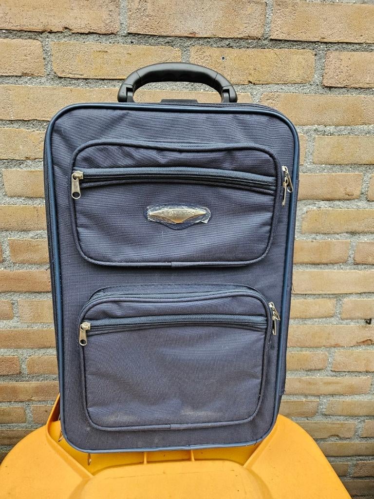 Leonardo trolley koffer 34x49 cm, Ophalen of Verzenden, Hard kunststof, Minder dan 50 cm