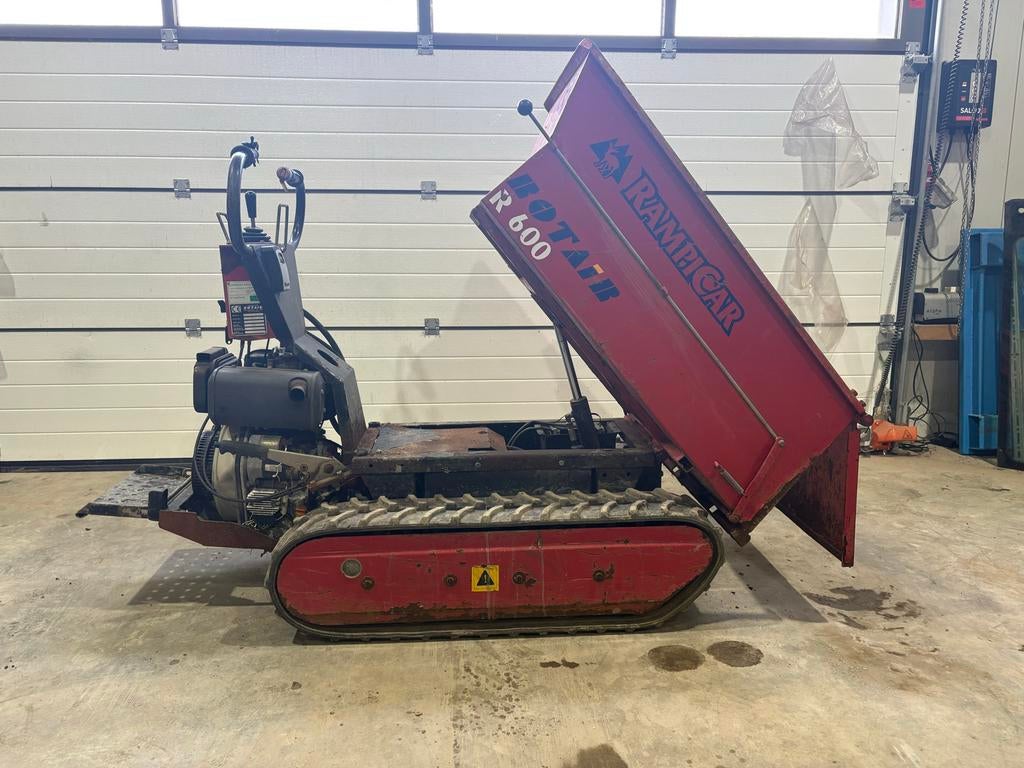 Botair R-600 Rupsdumper diesel, Ophalen