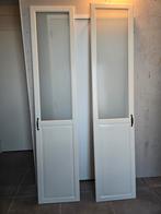 Pax kastdeur met melkglas en greep, Ophalen, Minder dan 50 cm, Gebruikt, 200 cm of meer