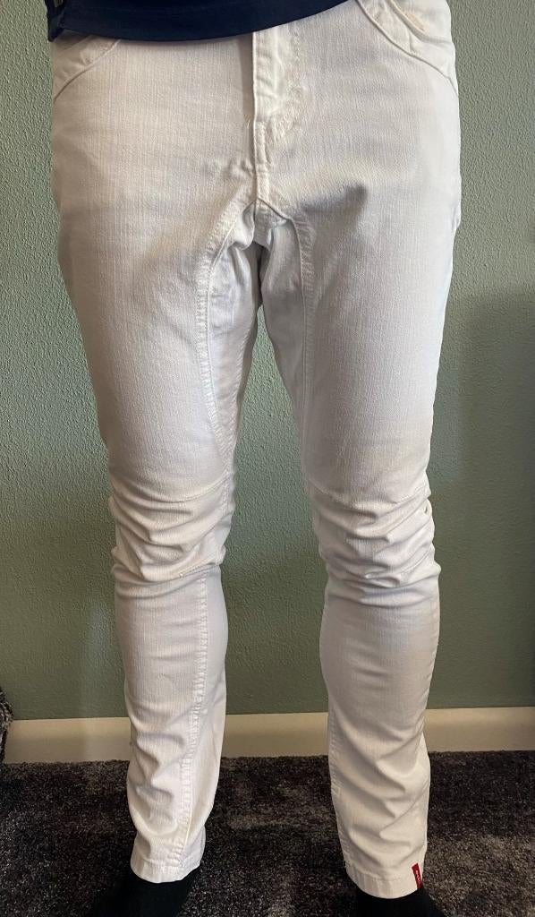 Witte lange broek EDC by Esprit met laag kruis maat 32 / XS, Wit, Nieuw, Ophalen of Verzenden, Maat 34 (XS) of kleiner