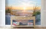 Fotobehang / Behang - Duinen Strand Zee Zonsopkomst, Verzenden, Minder dan 10 m², Natuur, Fotobehangkoning.nl