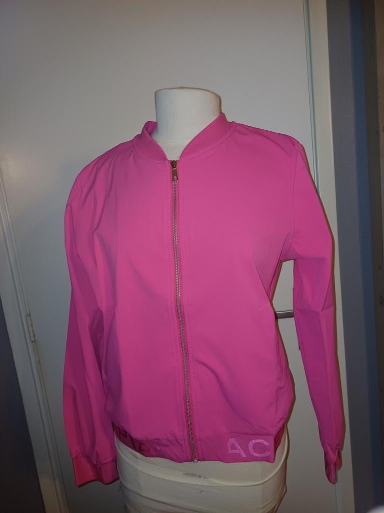 Mi Piace Travel Bomberjack Fuchsia met Logoband, Mi piace, Mi Piace, Maat 46/48 (XL) of groter, Nieuw
