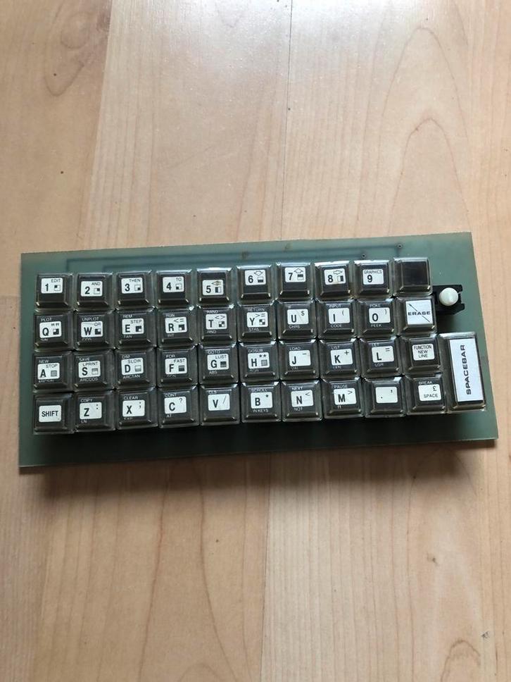 Toetsenbord voor ZX81 - Vintage Computer Onderdeel, Computers en Software, Vintage Computers, Ophalen of Verzenden